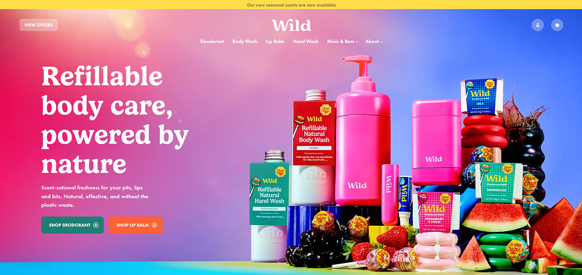 Wild – Sustainable Refillable Deodorants from the UK